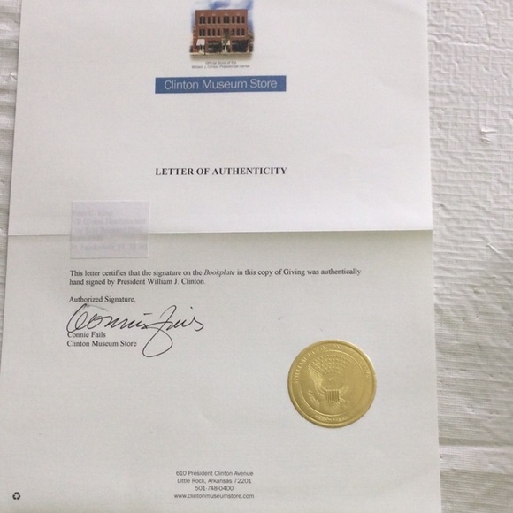 Giving by Bill Clinton Hardcover Book like new - Picture 2 of 7